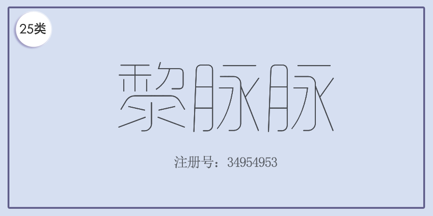 25類服裝鞋帽