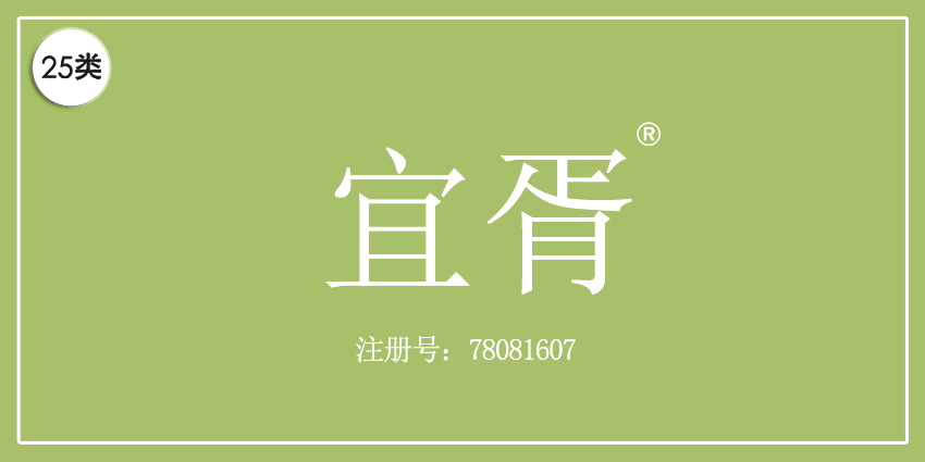 25類服裝鞋帽